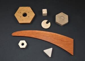 CNC Routed & Shaped Wood Parts in Bulk .